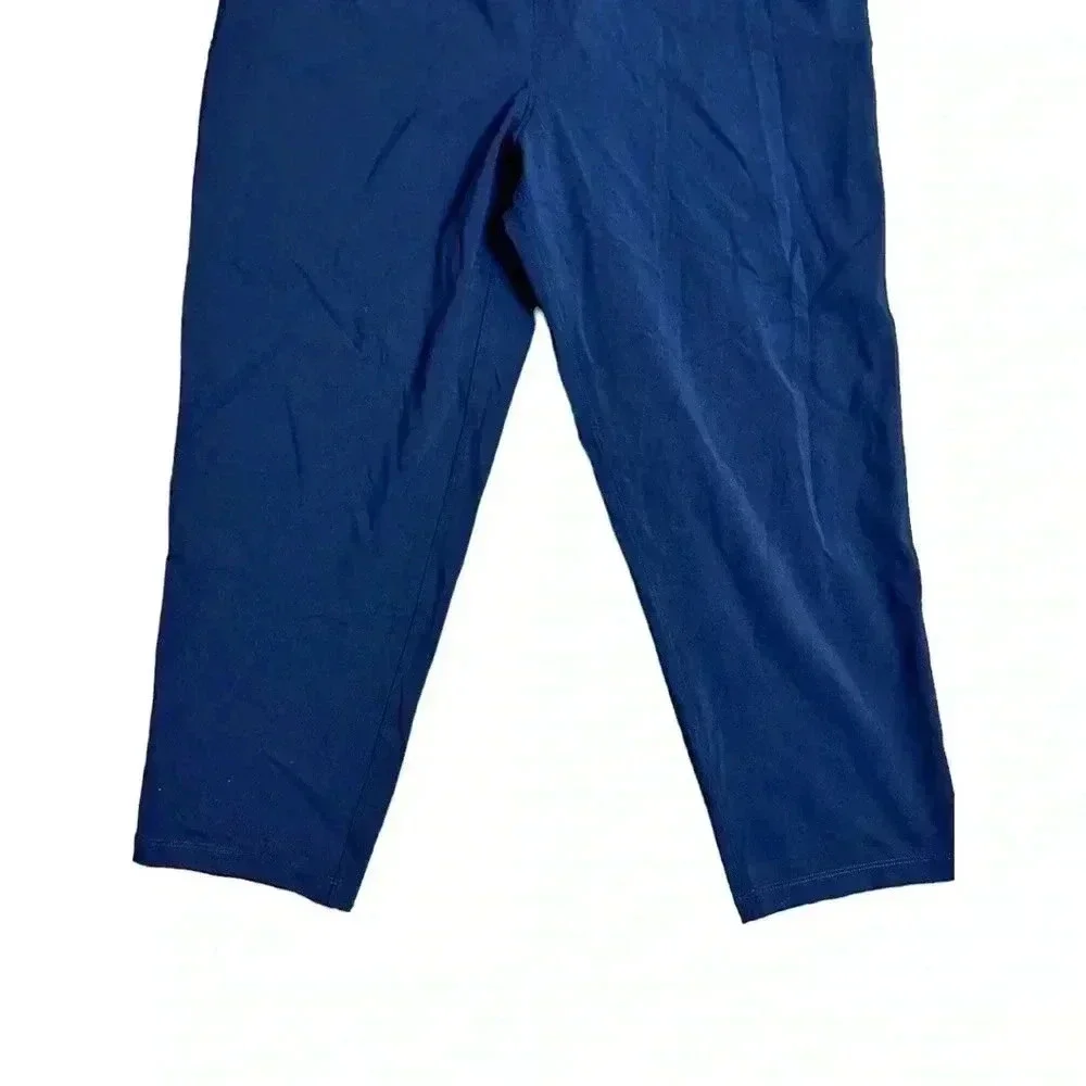 lululemon Navy Blue Straight Leg Blue Jogger High Waist Size 6 - Picture 3 of 6